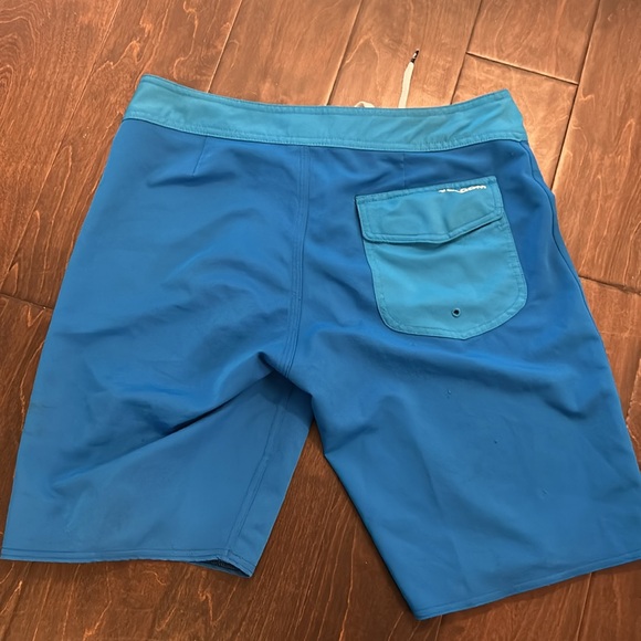 Volcom Blue Board Shorts - Picture 2 of 3